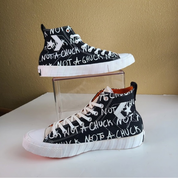 Converse NOT A CHUCK! Converse Chuck 70 Hi 'UNT1TL3D Black Mens 11 retro Y3K NEW - Picture 5 of 13